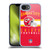 NFL Kansas City Chiefs Graphics Helmet Typography Soft Gel Case for Apple iPhone 16e