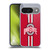 Ohio State University Logo Stripes Soft Gel Case for Google Pixel 9 / Pixel 9 Pro