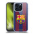 FC Barcelona 2023/24 Crest Kit Home Soft Gel Case for Apple iPhone 15 Pro & MagSafe