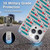 Peanuts Snoopy Boardwalk Airbrush I Love Pattern Soft Gel Case for Apple iPhone 14 Pro & MagSafe
