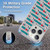 Peanuts Snoopy Boardwalk Airbrush I Love Pattern Soft Gel Case for Apple iPhone 16 Pro Max & MagSafe