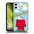 Custom Customised Personalised Peanuts Art Snoopy & Woodstock Soft Gel Case for Apple iPhone 11