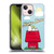 Custom Customised Personalised Peanuts Art Snoopy & Woodstock Soft Gel Case for Apple iPhone 13 Mini