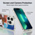 Peanuts Snoopy Space Cowboy Nebula Ranger Soft Gel Case for Apple iPhone 13 Pro & MagSafe