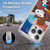 Peanuts Snoopy Space Cowboy Nebula Ranger Soft Gel Case for Apple iPhone 16 Pro & MagSafe