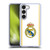 Real Madrid CF Badge White Soft Gel Case for Samsung Galaxy S23 5G & MagSafe