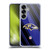 NFL Baltimore Ravens Artwork Stripes Soft Gel Case for Samsung Galaxy S25+