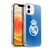Real Madrid CF Origin Logo Blue Soft Gel Case for Apple iPhone 12 / iPhone 12 Pro & MagSafe
