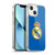 Real Madrid CF Origin Plain Logo Blue Soft Gel Case for Apple iPhone 13