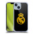 Real Madrid CF Origin Gold Logo Soft Gel Case for Apple iPhone 14