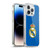 Real Madrid CF Origin Plain Logo Blue Soft Gel Case for Apple iPhone 14 Pro Max & MagSafe