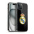 Real Madrid CF Origin Plain Logo Black Soft Gel Case for Apple iPhone 15 Plus & MagSafe