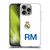 Real Madrid CF Origin RM Logo Soft Gel Case for Apple iPhone 16 Pro Max