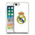 Real Madrid CF Origin Plain Logo White Soft Gel Case for Apple iPhone 7 / 8 / SE 2020 & 2022