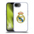Real Madrid CF Origin Plain Logo White Soft Gel Case for Apple iPhone 16e