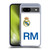 Real Madrid CF Origin RM Logo Soft Gel Case for Google Pixel 8a