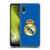 Real Madrid CF Origin Plain Logo Blue Soft Gel Case for Samsung Galaxy A02/M02 (2021)