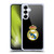 Real Madrid CF Origin Plain Logo Black Soft Gel Case for Samsung Galaxy A16 5G