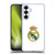 Real Madrid CF Origin Plain Logo White Soft Gel Case for Samsung Galaxy A16 5G