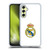Real Madrid CF Origin Plain Logo White Soft Gel Case for Samsung Galaxy A34 5G