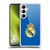 Real Madrid CF Origin Plain Logo Blue Soft Gel Case for Samsung Galaxy A55 5G