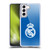 Real Madrid CF Origin Logo Blue Soft Gel Case for Samsung Galaxy S21 5G