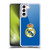 Real Madrid CF Origin Plain Logo Blue Soft Gel Case for Samsung Galaxy S21 5G