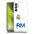 Real Madrid CF Origin RM Logo Soft Gel Case for Samsung Galaxy M55 5G