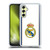 Real Madrid CF Retro Bring Back 99/00 White Soft Gel Case for Samsung Galaxy A34 5G
