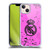 Real Madrid CF Urban Pink Soft Gel Case for Apple iPhone 13