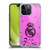 Real Madrid CF Urban Pink Soft Gel Case for Apple iPhone 14 Pro Max