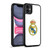 Real Madrid CF Origin Plain Logo White Gel Armour Case For Apple iPhone 11