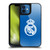 Real Madrid CF Origin Logo Blue Gel Armour Case For Apple iPhone 12 / iPhone 12 Pro