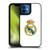 Real Madrid CF Origin Plain Logo White Gel Armour Case For Apple iPhone 12 / iPhone 12 Pro