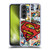 Superman DC Comics Comicbook Art Oversized Logo Soft Gel Case for Samsung Galaxy S24 FE & MagSafe
