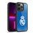 Real Madrid CF Origin Logo Blue Gel Armour Case For Apple iPhone 13 Pro