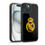 Real Madrid CF Origin Gold Logo Gel Armour Case For Apple iPhone 15