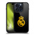 Real Madrid CF Origin Gold Logo Gel Armour Case For Apple iPhone 15 Pro