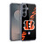 NFL Cincinnati Bengals Logo Stripes Soft Gel Case for Samsung Galaxy S25 & MagSafe