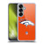 NFL Denver Broncos Logo Plain Soft Gel Case for Samsung Galaxy S25+