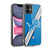 NFL Detroit Lions Logo Stripes Soft Gel Case for Apple iPhone 11