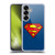 Superman DC Comics Logos Classic Soft Gel Case for Samsung Galaxy S25+