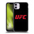 UFC Logo Black Red Soft Gel Case for Apple iPhone 11 UFC Logo Black Red Soft Gel Case for Apple iPhone 11