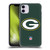 NFL Green Bay Packers Logo Plain Soft Gel Case for Apple iPhone 11