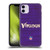 NFL Minnesota Vikings Logo Distressed Look Soft Gel Case for Apple iPhone 11