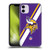 NFL Minnesota Vikings Logo Stripes Soft Gel Case for Apple iPhone 11