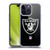 NFL Las Vegas Raiders Logo Plain Soft Gel Case for Apple iPhone 14 Pro Max