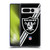NFL Las Vegas Raiders Logo Stripes Soft Gel Case for Google Pixel 7 Pro