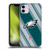 NFL Philadelphia Eagles Artwork Stripes Soft Gel Case for Apple iPhone 11