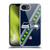 NFL Seattle Seahawks Logo Stripes Soft Gel Case for Apple iPhone 16e